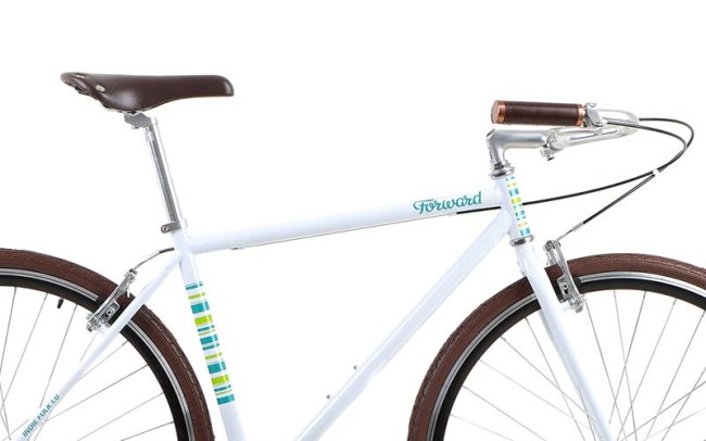 Велосипед Forward Indie Folk 28 1.0 белый 18