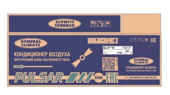 Сплит-система General Climate GC-R12HR/GU-R12H Сплит-система General Climate GC-R12HR/GU-R12H