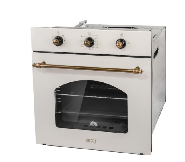 Встраиваемый газовый духовой шкаф Ricci RGO-620BG