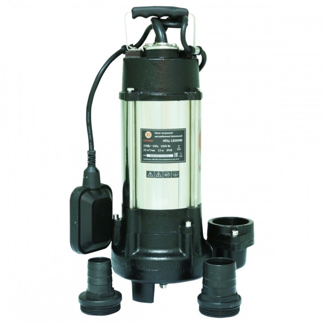 Насос фекальный Калибр НПЦ-1800НФ Насос фекальный Калибр НПЦ-1800НФ