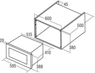 Встраиваемая микроволновая печь Cata MC 25 GTC BK