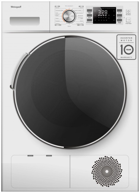 Сушильная машина Weissgauff WD 6148 DC Inverter Heat Pump Сушильная машина Weissgauff WD 6148 DC Inverter Heat Pump