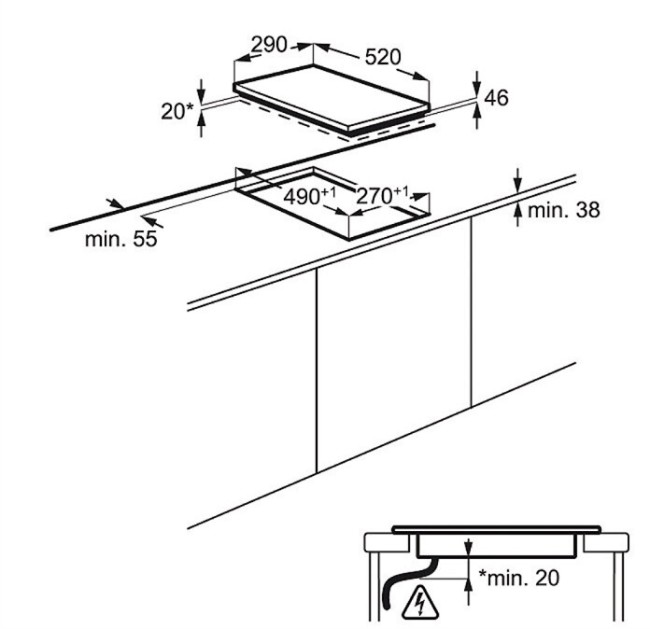 Встраиваемая индукционная варочная панель Electrolux EHH 93320 NK Встраиваемая индукционная варочная панель Electrolux EHH 93320 NK