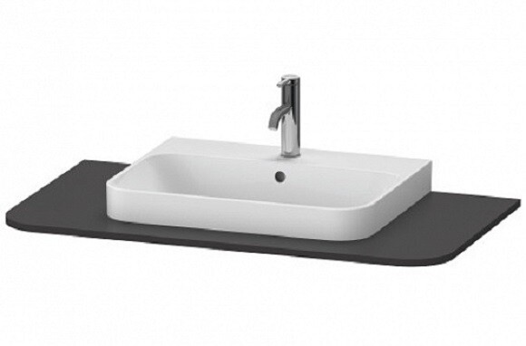 Столешница для тумбы Duravit HAPPY D.2 Plus (HP031E08080) Graphit Super Matt