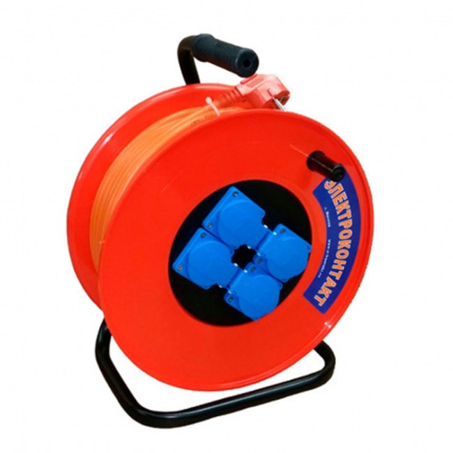 Удлинитель Эксперт УХз16-004 на металлической катушке (Р 40м КГ 3х2,5 )