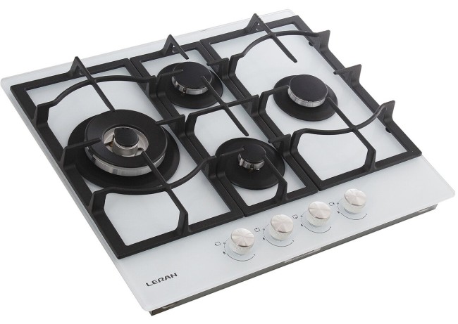 Встраиваемая газовая варочная панель Leran GH 64552 WG Встраиваемая газовая варочная панель Leran GH 64552 WG