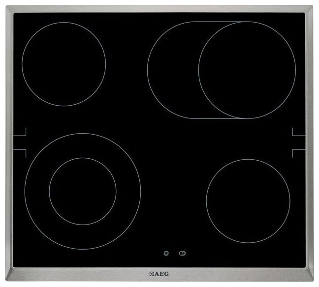 Встраиваемая электрическая варочная панель Aeg HE 604063 XB Встраиваемая электрическая варочная панель Aeg HE 604063 XB