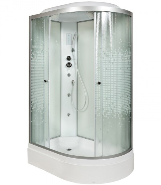 Душевая кабина Deto L720LGM+EL