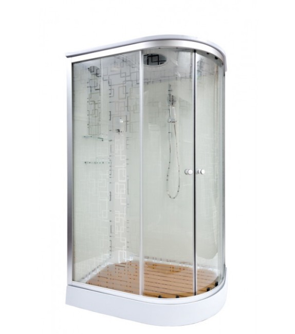 Душевая кабина Deto EM1512LGM