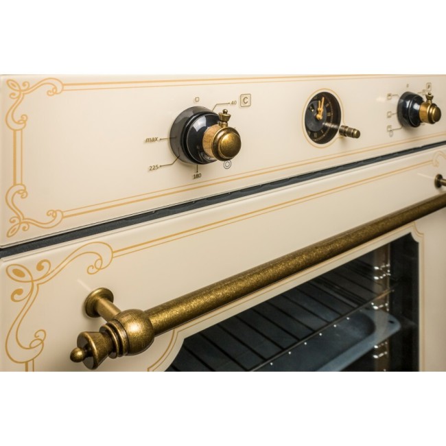 Встраиваемый электрический духовой шкаф ZorG BE6 RST cream