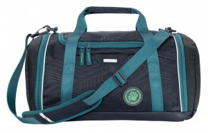 Сумка спортивная Coocazoo SporterPorter Diveman черный/бирюзовый Сумка спортивная Coocazoo SporterPorter Diveman черный/бирюзовый