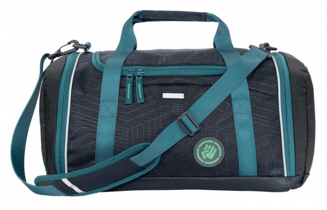 Сумка спортивная Coocazoo SporterPorter Diveman черный/бирюзовый Сумка спортивная Coocazoo SporterPorter Diveman черный/бирюзовый
