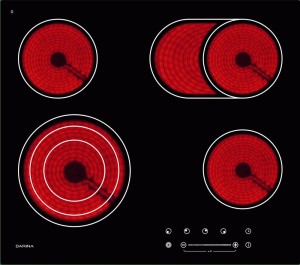 Встраиваемая электрическая варочная панель Darina 4P E329 B
