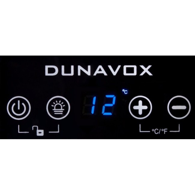 Встраиваемый винный шкаф Dunavox DX-7.22SSK