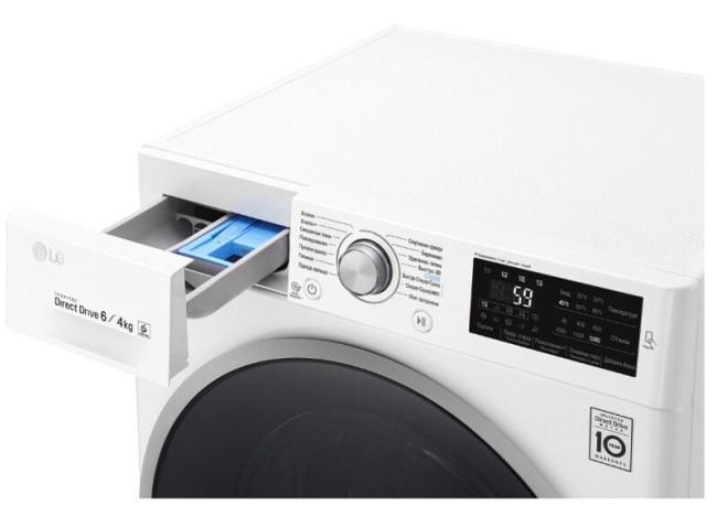 Стиральная машина с сушкой LG F-2J6NM1W Стиральная машина с сушкой LG F-2J6NM1W