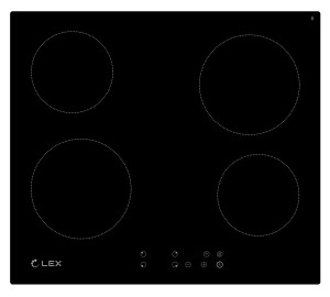 Встраиваемая электрическая варочная панель Lex EVH 640-0 BL