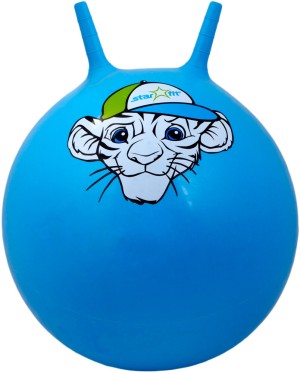 Мяч прыгун Starfit GB-402 Рожки синий Мяч прыгун Starfit GB-402 Рожки синий