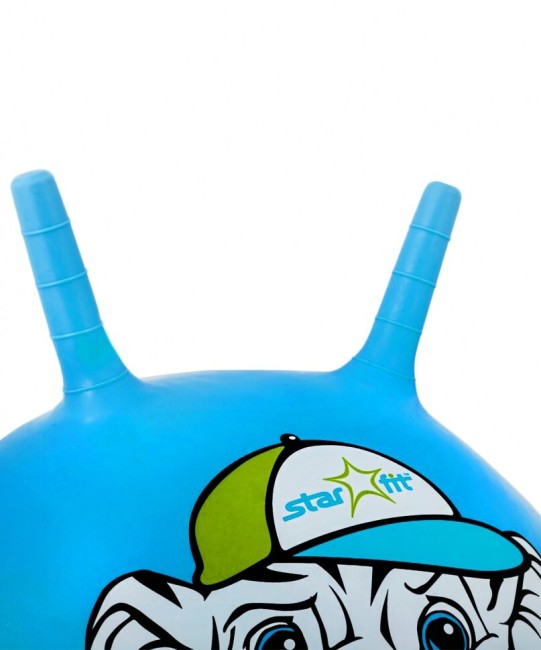 Мяч прыгун Starfit GB-402 Рожки синий