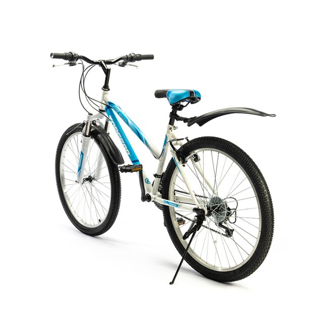 Велосипед Top Gear Style 26 ВН26431К белый/голубой