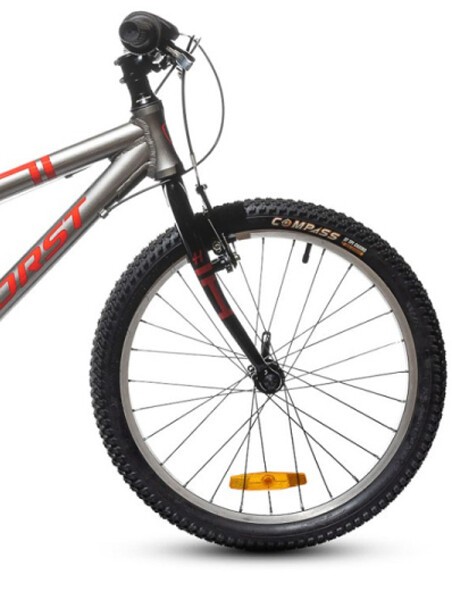 Велосипед Horst Hummel 20 серый/красный/черный 10"