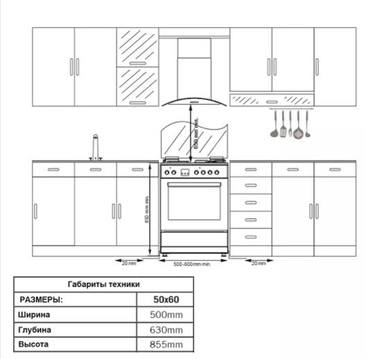 Комбинированная плита Simfer F66HH45016