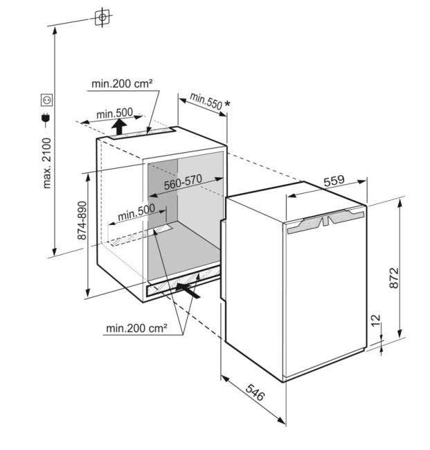 Встраиваемая морозильная камера Liebherr IFNd 3954