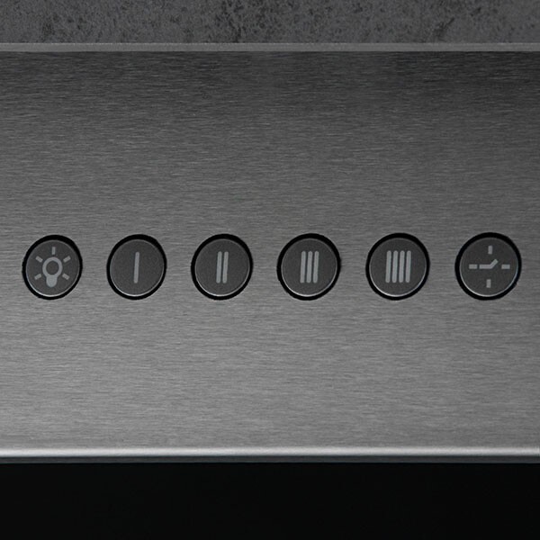 Каминная вытяжка Elikor Арт Рубин Ceramics S4 60 нерж/цемент