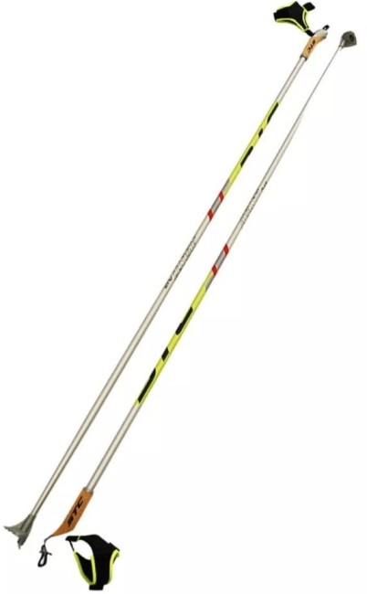 Лыжные палки STC Avanti деколь серебро 100% углеволокно (STC 130)
