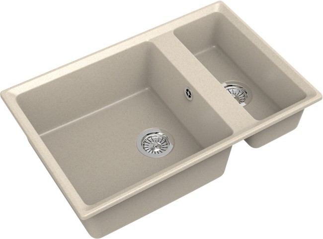 Кухонная мойка GranFest GF-LV-760K бежевый Кухонная мойка GranFest GF-LV-760K бежевый