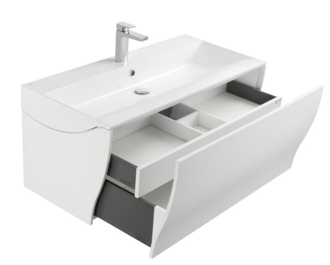 Тумба под раковину Aquaton Ондина 100 (1A163701OD010) белый