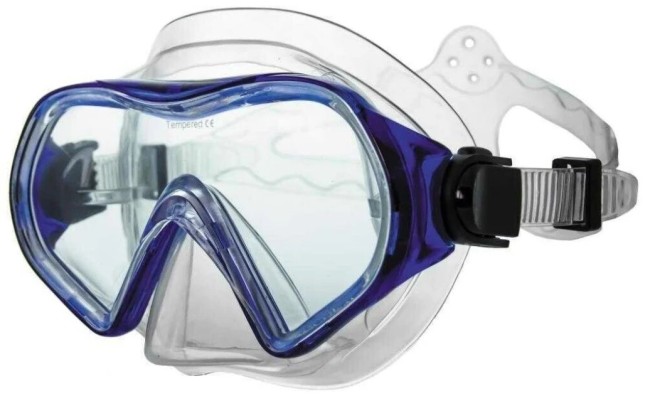 Маска для плавания Atemi синий (силикон), 542 Маска для плавания Atemi синий (силикон), 542