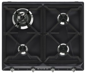 Встраиваемая газовая варочная панель Smeg SR964NGH Встраиваемая газовая варочная панель Smeg SR964NGH