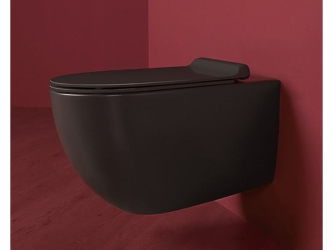 Унитаз подвесной Simas VIGNONI (VI18nero) черный