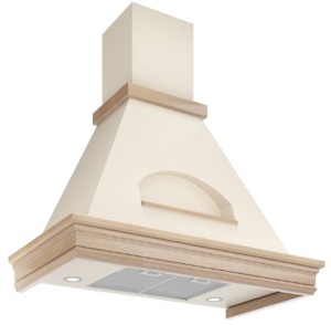Вытяжка каминная Elikor Бельведер Валенсия 90П-650-П3Д топ.молоко/дуб неокр