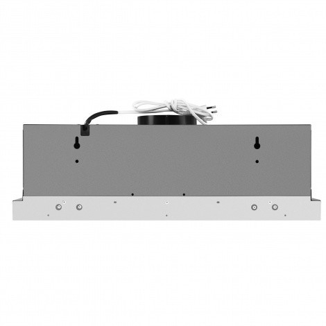 Встраиваемая вытяжка Maunfeld VS Slide 60 металлик/белое стекло