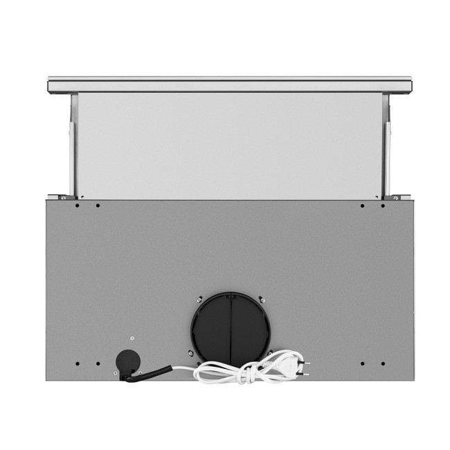 Встраиваемая вытяжка Maunfeld VS Slide 60 металлик/белое стекло