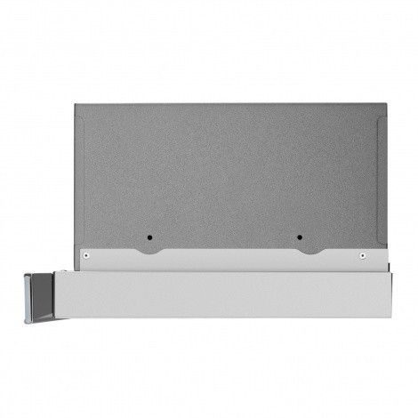 Встраиваемая вытяжка Maunfeld VS Slide 60 металлик/белое стекло