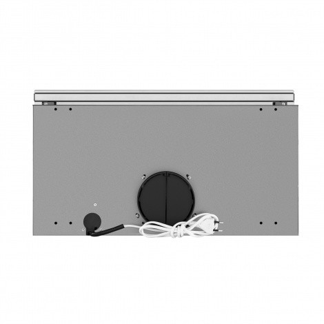 Встраиваемая вытяжка Maunfeld VS Slide 60 металлик/белое стекло