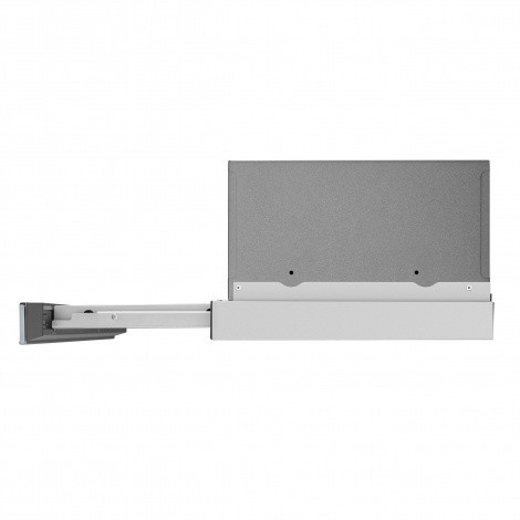 Встраиваемая вытяжка Maunfeld VS Slide 60 металлик/белое стекло