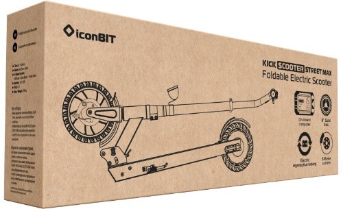 Электросамокат IconBit Kick Scooter Street max IK-2019E Электросамокат IconBit Kick Scooter Street max IK-2019E