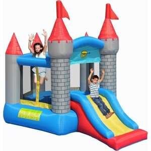 Надувной батут Happy Hop Крепость 9018N