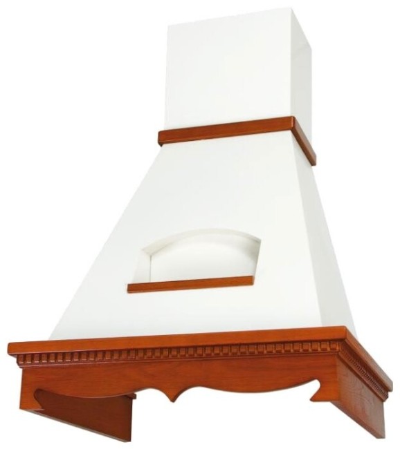 Каминная вытяжка Elikor Бельведер 60 бежевый/дуб рустика Каминная вытяжка Elikor Бельведер 60 бежевый/дуб рустика