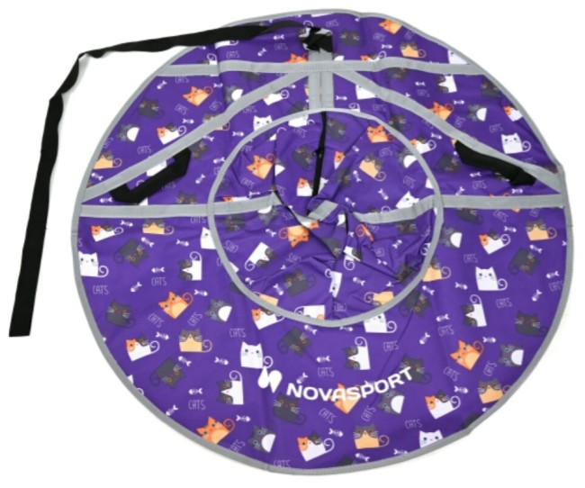 Тюбинг NovaSport CH030.110 серый/cats (без камеры) Тюбинг NovaSport CH030.110 серый/cats (без камеры)