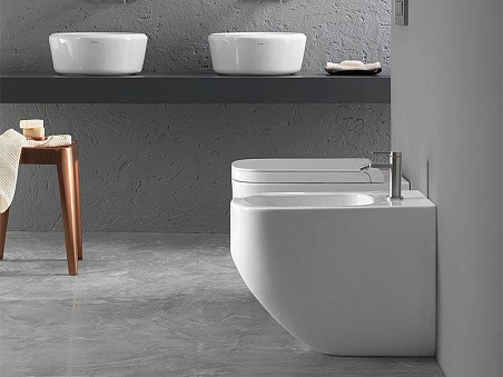 Унитаз напольный безободковый Hatria NEXT RIMLESS (Y3AY01)