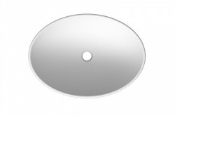 Раковина накладная Scarabeo THIN (8045) White