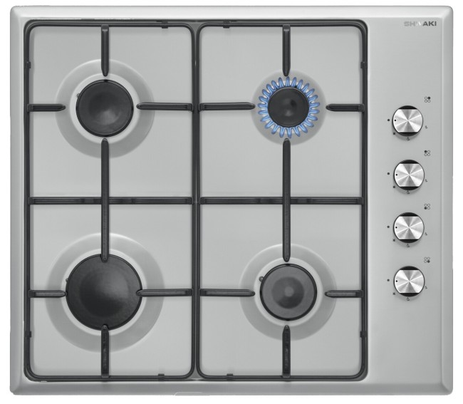Встраиваемая газовая варочная панель Shivaki SHQ60M404 Встраиваемая газовая варочная панель Shivaki SHQ60M404