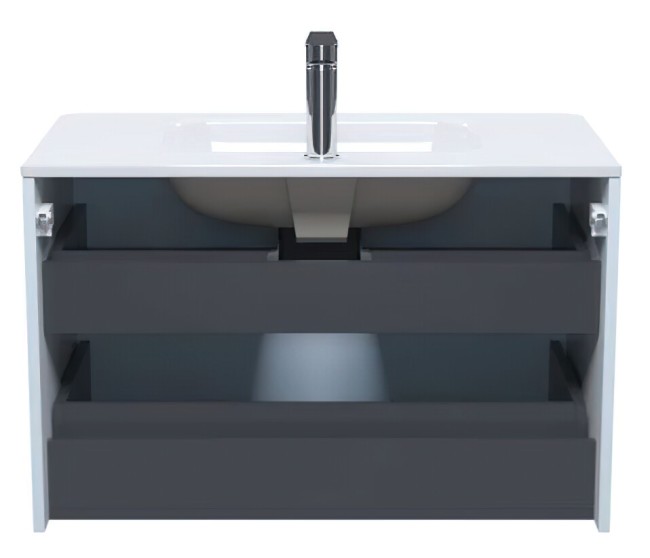 Тумба с раковиной Iddis Edifice 80 (EDI80B0i95K) голубой Тумба с раковиной Iddis Edifice 80 (EDI80B0i95K) голубой