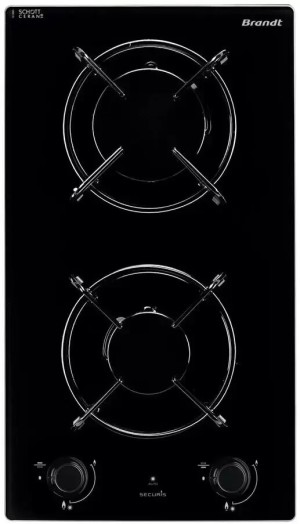 Встраиваемая газовая варочная панель Brandt BPG6210B Встраиваемая газовая варочная панель Brandt BPG6210B