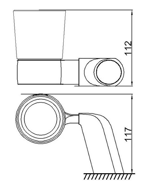 Подстаканник Rush Flores FL08310
