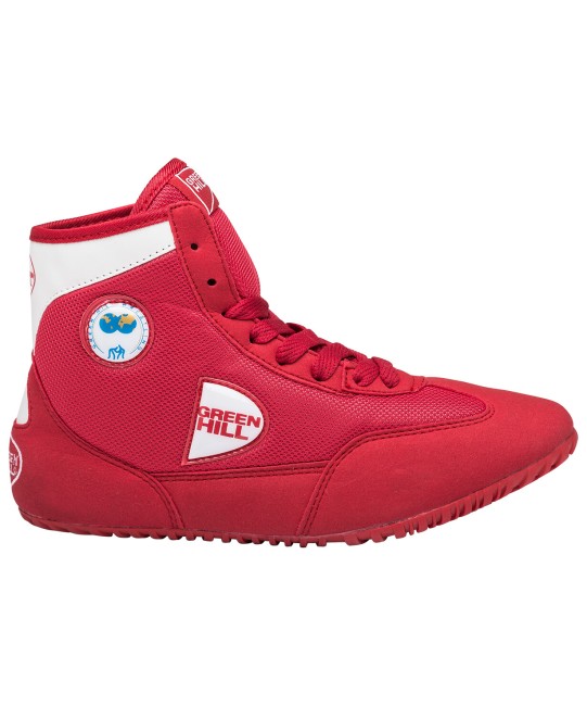 Борцовки Green Hill GWB-3052/GWB-3055 красный/белый 43 Борцовки Green Hill GWB-3052/GWB-3055 красный/белый 43
